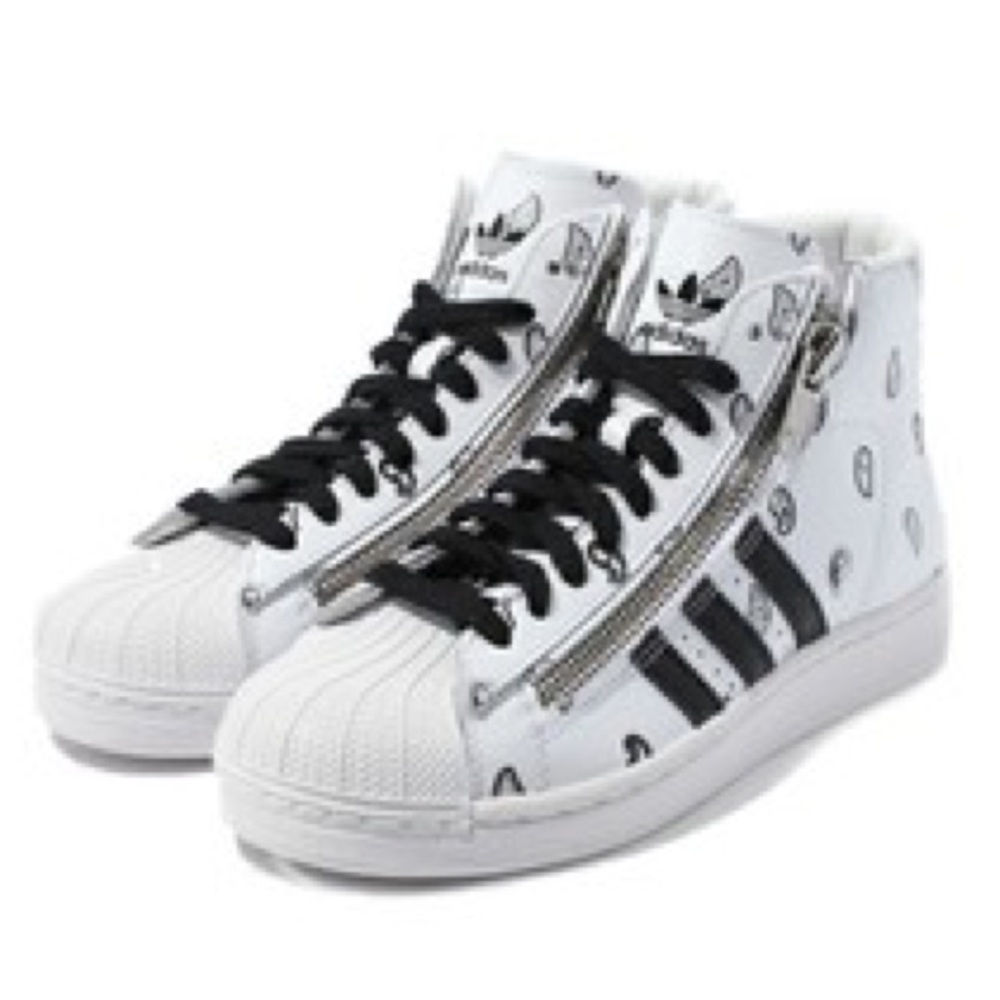 Opening Ceremony High top adidas shell-toes